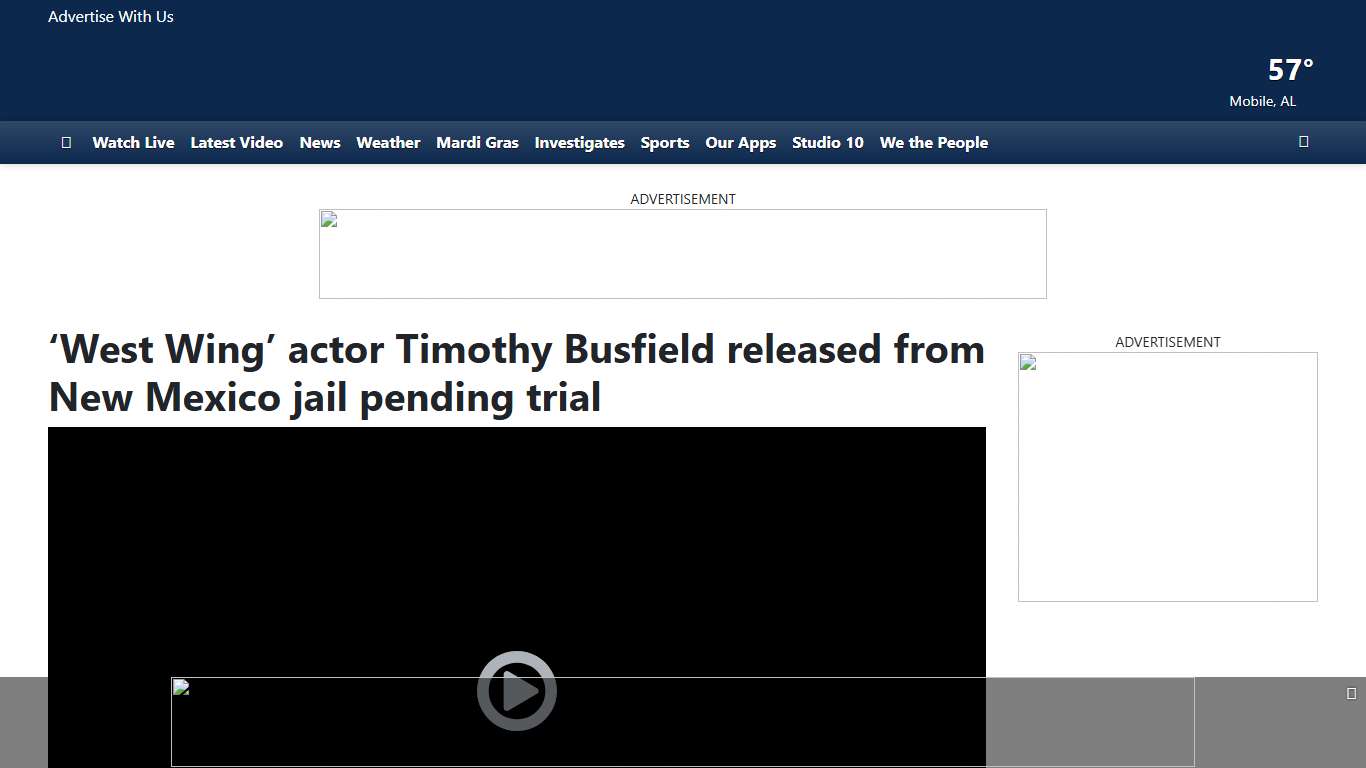 ‘West Wing’ actor Timothy Busfield released from New Mexico jail pending trial